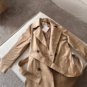 everlane modern trench coat